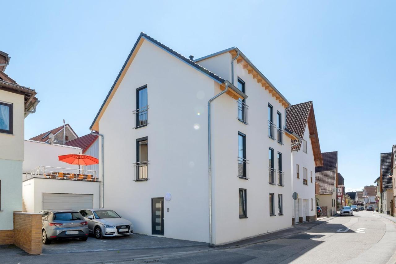 Golden Home With Barbecue, Yoga, Football Table Sinsheim Buitenkant foto